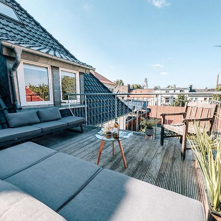 4-Schlafzimmer-Terrassensuite Oasis - Workspace Em-Apartments Deutschland Bielefeld Buitenkant foto