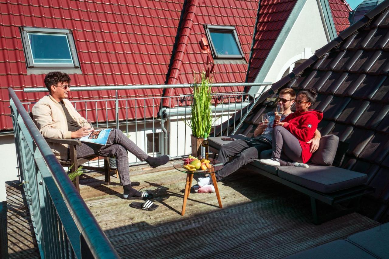 4-Schlafzimmer-Terrassensuite Oasis - Workspace Em-Apartments Deutschland Bielefeld Buitenkant foto