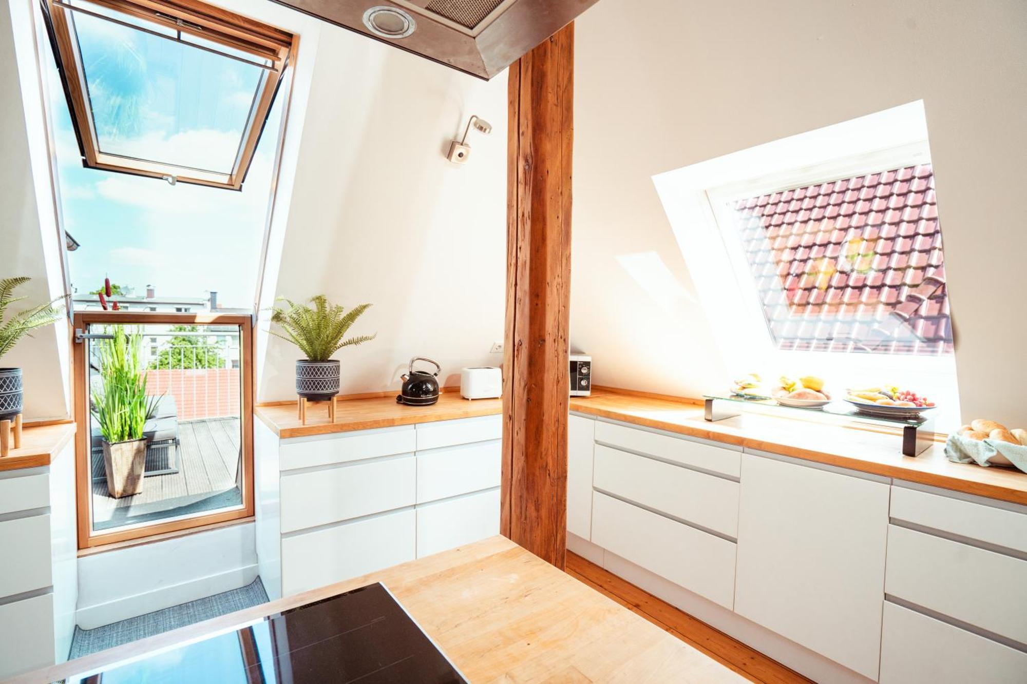 4-Schlafzimmer-Terrassensuite Oasis - Workspace Em-Apartments Deutschland Bielefeld Buitenkant foto